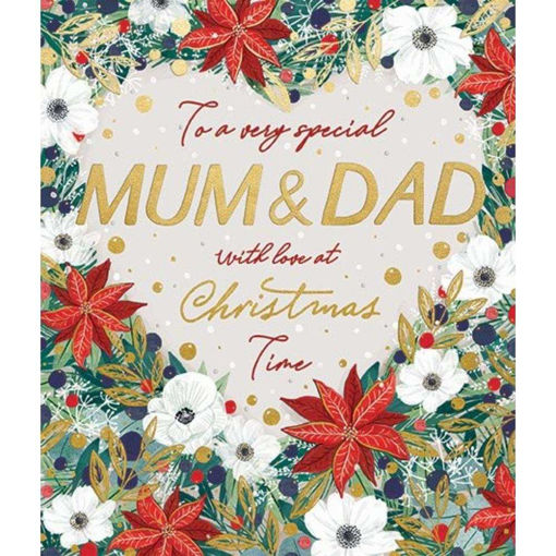 Picture of SPECIAL MUM & DAD CHRISTMAS CARD